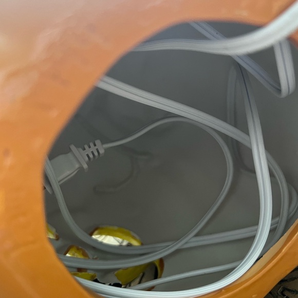 Ceramic Witch Black Cat Pumpkin Jack O Lantern Hand Painted Halloween Decor - Picture 6 of 6